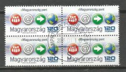 Hungary Used Stamp 2004. E Point @ Internet Www - Gebraucht