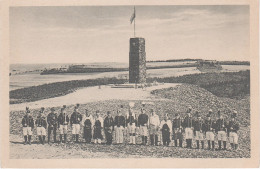 AK Ehrenfriedersdorf Sauberg Oswald Barthel Denkmal Bergmänner Bergleute Bei Thum Geyer Drebach Wiesenbad Tannenberg - Ehrenfriedersdorf