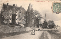 CPA Courtalain Vue Prise Du Calvaire 28 Eure Et Loir - Courtalain