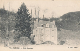 76 // VILLEQUIER     Villa Poultier   P Vedie - Villequier