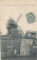 75 // PARIS  XIII EME  Montmartre, Le Vieux Moulin à Vent  CM 221 - Arrondissement: 13