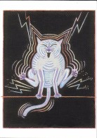 ILLUSTRATEUR TOMI UNGERER CHAT ELECTROCARTES EXPOSITION STRASBOURG 1996 - Ungerer