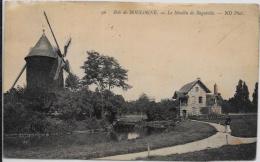 CPA Moulin à Vent Circulé Boulogne Bagatelle - Moulins à Vent