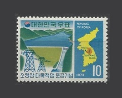 Coree Du Sud 1973 Yvert 771  ** Barrage Dam Reservoir Water Agua Aqua Electricity - Korea, South