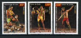 2002 - POLINESIA FRANCESE - FRENCH POLYNESIA - Scott  Nr. 829/831 - NH - ( **) - (K-EA-372270) - Unused Stamps