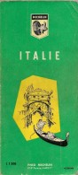 GUIDE-TOURISTIQUE-VERT-1961-4e Edition-ITALIE-BE-RARE - Michelin-Führer