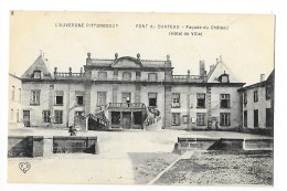 PONT DU CHATEAU  (cpa 63) Façade Du Château (Hôtel De Ville)    - L'auvergne  Pittoresque -   - L 1 - Pont Du Chateau