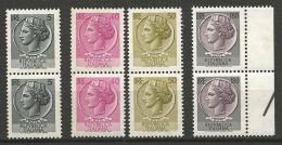LOT DE 8 TIMBRES D'ITALIE NEUF** SANS CHARNIERE / MNH - Collections
