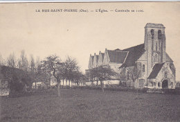 60 - La Rue Saint Pierre - L'Eglise - Construite En 1100 (Edit Gaillard) - Précy-sur-Oise