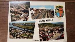 Carte Postale Ancienne : ARS SUR MOSELLE En 4 Vues - Ars Sur Moselle