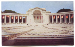 ARLINGTON, United States - National Cemetery, Amphitheatre, 1956. - Arlington