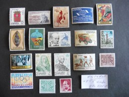 Espagne : 18 Timbres Neufs - Sammlungen