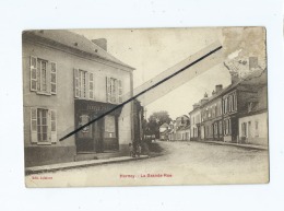 CPA  Abîmée - Hornoy  -  La Grande Rue - Hornoy Le Bourg