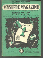 ELLERY QUEEN  MYSTERE-MAGAZINE  N° 48 Janvier 1952 Q PATRICK / EBERHART / LAMBLIN / NARCEJAC / STEELE - Opta - Ellery Queen Magazine