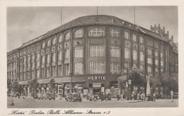 AK Berlin Kreuzberg Belle Alliance Strasse Mehringdamm 1 3 Warenhaus Kaufhaus Hermann Tietz Hertie Bei Tempelhofer Ufer - Kreuzberg