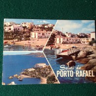 Cartolina Saluti Da Porto Rafael Viaggiata 1987 - Olbia