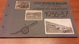 Old Photography - The War Album - Military Maneuvers Sarajevo - Kalinovik 1936-1937, Kingdom Yugoslavia - Albums & Verzamelingen