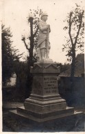 NOYELLES Sur MER  -  Le Monument  -  Carte Photo - Noyelles-sur-Mer