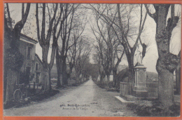 Carte Postale 47. Bon-Encontre Avenue De La Vierge  Trés Beau Plan - Bon Encontre