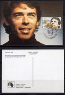 Belgique 1988.Carte Maximum "Fondation Internationale  Jacques Brel" - 1981-1990