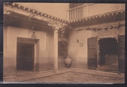 = Carte Postale Toledo Casa Del Greco Le Patio, Timbre Du Roi Surchargé Republica 25.3.32 - Toledo
