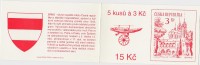 Carnet De 5 Timbres YT C 34 (I) Brno / Booklet Michel MH 0-9 I Brno  (tirage : 5000) Crocodile Et Roue - Ungebraucht