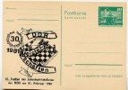 DDR P79-5b-81 C141-b Postkarte PRIVATER ZUDRUCK Schach Fürstenwalde 1981 - Private Postcards - Mint