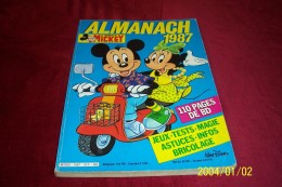 Almanach Mickey 1987 - Disney