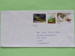 Greece 2015 Cover To Nicaragua - Lobster Environment Agriculture - Cartas & Documentos