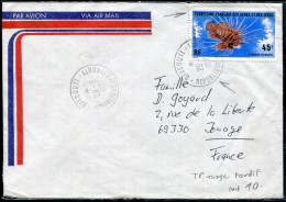 AFARS & ISSAS - N°435 / LETTRE AVION DE DJIBOUTI LE 29/6/1977, USAGE TARDIF INDEPENDANCE DEPUIS 2 JOURS - TB - Lettres & Documents