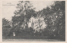 AK Jever Parkpartie Park Glockenturm Kirche Bei Wittmund Schortens Wangerland Friedeburg Wilhelmshaven Hooksiel Sande - Jever