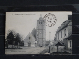 60 - Esquennoy - L'eglise (Coté Nord) - Cachet Tresor Et Postes 26 - Juin 1918 - Other Municipalities