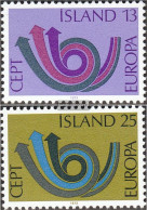 Iceland 471-472 (complete Issue) Unmounted Mint / Never Hinged 1973 Europe - Unused Stamps
