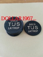 Disco Tijs Lattrop  Consumptiemunten  (  Plastiek Jeton / For Grade And Details, Please See Photo ) ! - Otros & Sin Clasificación