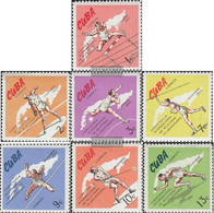 Cuba 1103-1109 (complete Issue) Unmounted Mint / Never Hinged 1965 International Sports Games - Neufs