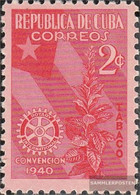 Cuba 165 (complete Issue) Unmounted Mint / Never Hinged 1940 Rotary International - Nuovi