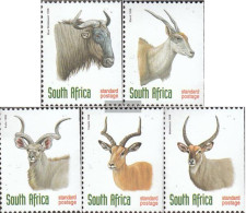 South Africa 1124y D-1128y D (complete Issue) Unmounted Mint / Never Hinged 1998 Locals Animals - Ungebraucht