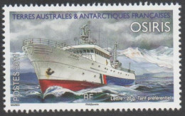 T.A.A.F. - Bateau - Navire Patrouilleur "Osiris" - Marine Nationale - - Unused Stamps