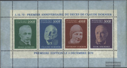 Gabon Block16a (complete Issue) Unmounted Mint / Never Hinged 1970 1. Death Of Claude Dornier - Other & Unclassified