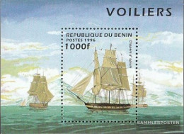 Benin Block18 (complete Issue) Unmounted Mint / Never Hinged 1996 Sailboats - Andere & Zonder Classificatie