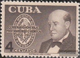 Cuba 516 (complete Issue) Unmounted Mint / Never Hinged 1956 Raimundo G. Menocal - Ungebraucht