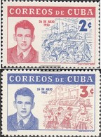 Cuba 801-802 (complete Issue) Unmounted Mint / Never Hinged 1962 Revolution - Unused Stamps