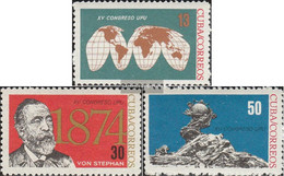 Cuba 893-895 (complete Issue) Unmounted Mint / Never Hinged 1964 Universal Postal Congress - Ungebraucht