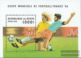 Benin Block15 (complete Issue) Unmounted Mint / Never Hinged 1996 Football-WM 98, France - Andere & Zonder Classificatie