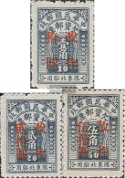 Nordostprovinzen (republic.China) P7-P9 (complete Issue) Unmounted Mint / Never Hinged 1948 Nordostprovinzen - North-Eastern 1946-48