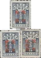 Nordostprovinzen (republic.China) P7-P9 (complete Issue) Unmounted Mint / Never Hinged 1948 Nordostprovinzen - Nordostchina 1946-48