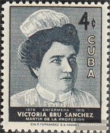 Cuba 536 (complete Issue) Unmounted Mint / Never Hinged 1957 Victoria Bru Sanchez - Ongebruikt