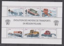 T.A.A.F. - Transports En Région Polaire : Traîneau à Chiens, Véhicules Sur Chenille, Tracteur Sur Chenille, Chasse-neige - Unused Stamps