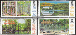 Brunei 303-306 (complete Issue) Unmounted Mint / Never Hinged 1984 Forestry - Brunei (...-1984)