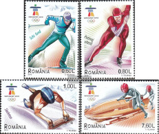 Romania 6410-6413 (complete Issue) Unmounted Mint / Never Hinged 2010 Olympics Winter Games Vancouver1 - Neufs